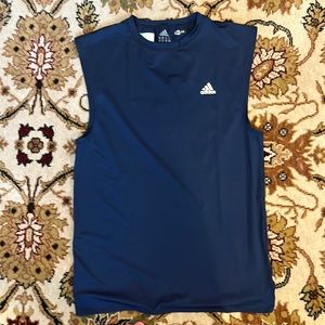 Mens Adidas sleeveless shirt shirt. 3XL